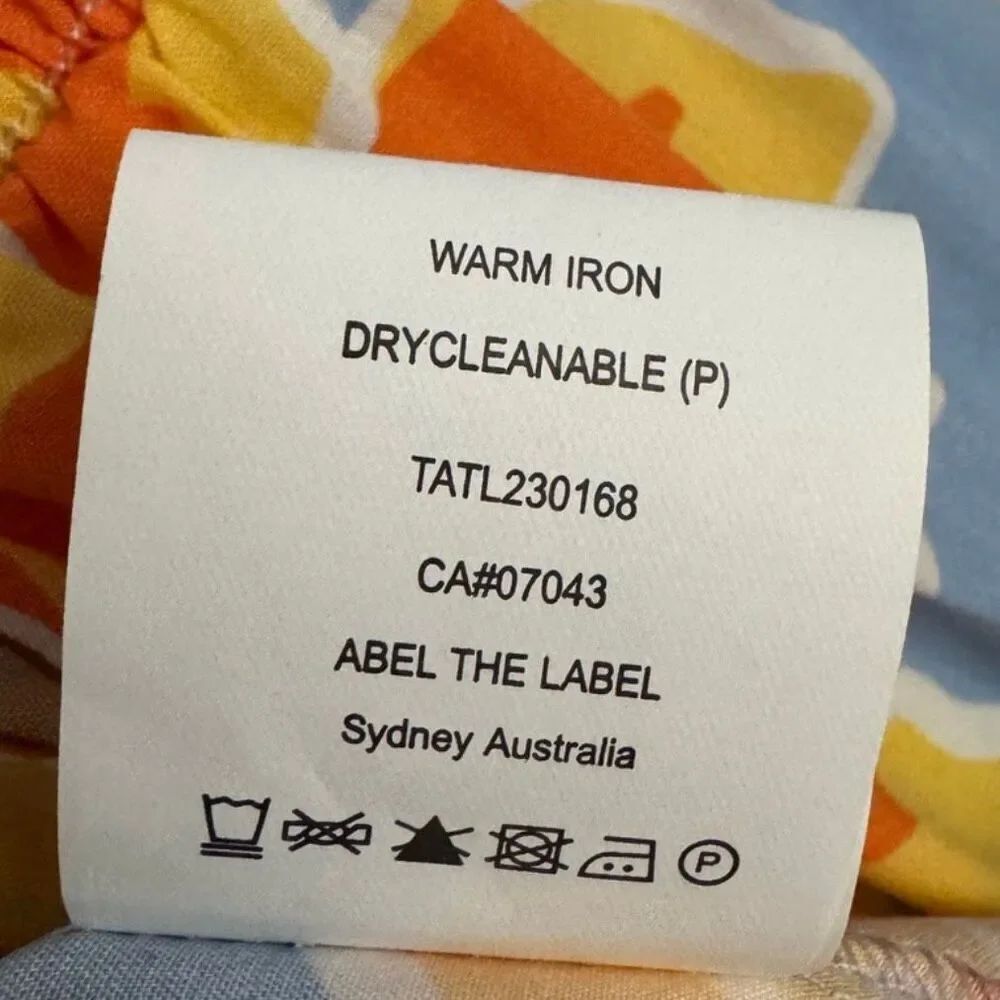 Abel The Label for Anthropologie One Shoulder Floral Maxi Dress XL NEW Wedding G - Picture 7 of 9